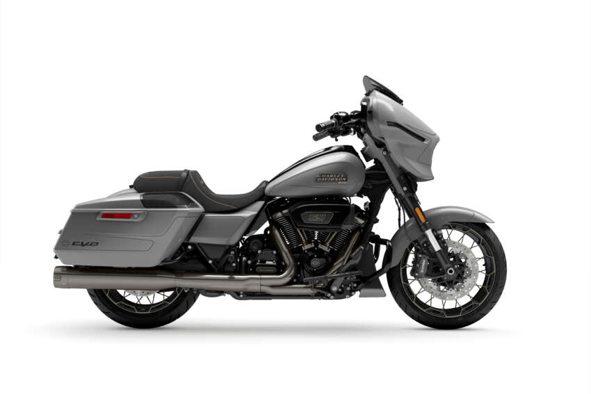 Harley-Davidson shows Milwaukee-Eight VVT 121 V-twin, installed in CVO Street and Road Glide tourers 1624014