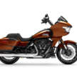 Harley-Davidson shows Milwaukee-Eight VVT 121 V-twin, installed in CVO Street and Road Glide tourers