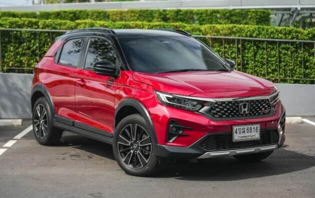 2023 Honda WR-V in Malaysia – RS specs detailed, possibility of more than three variants for the SUV