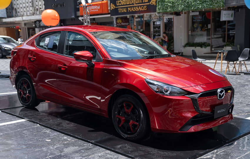 2023 Mazda 2 facelift debuts in Thailand – hatchback and sedan, 1.3L petrol/1.5L diesel, five variants each 1631145