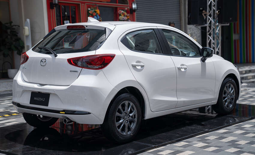 2023 Mazda 2 facelift debuts in Thailand – hatchback and sedan, 1.3L petrol/1.5L diesel, five variants each 1631278