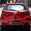 2023 Mazda 2 facelift debuts in Thailand – hatchback and sedan, 1.3L petrol/1.5L diesel, five variants each