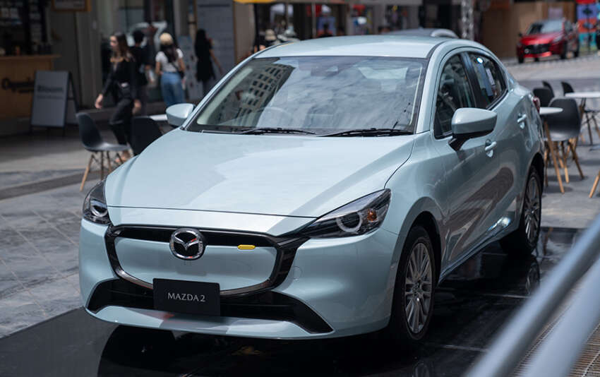 2023 Mazda 2 facelift debuts in Thailand – hatchback and sedan, 1.3L petrol/1.5L diesel, five variants each 1631244