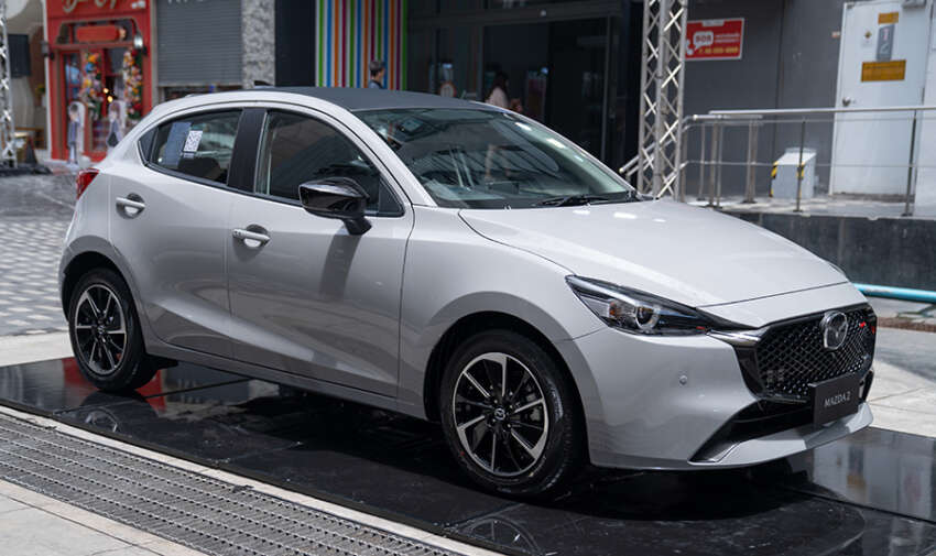 2023 Mazda 2 facelift debuts in Thailand – hatchback and sedan, 1.3L petrol/1.5L diesel, five variants each 1631363