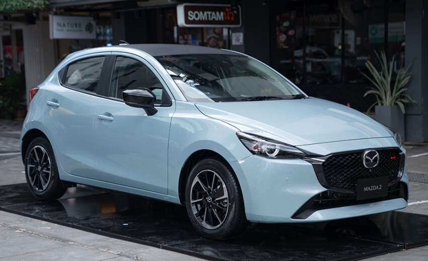 2023 Mazda 2 facelift debuts in Thailand – hatchback and sedan, 1.3L petrol/1.5L diesel, five variants each 1631401