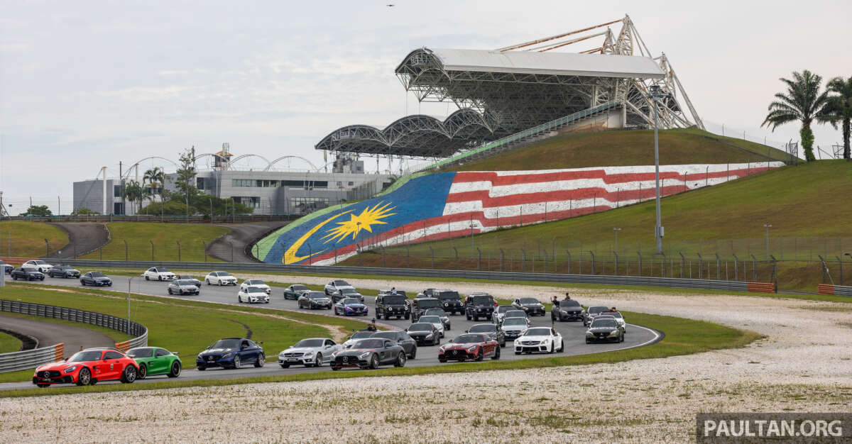 2023 Mercedes-AMG Club Malaysia 赛道日 448 辆赛车齐聚雪邦国际赛车场创下纪录