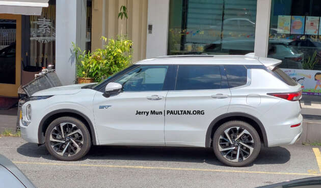 2023 Mitsubishi Outlander PHEV spotted in Malaysia – is the all-new fourth-gen 7-seater SUV coming soon?