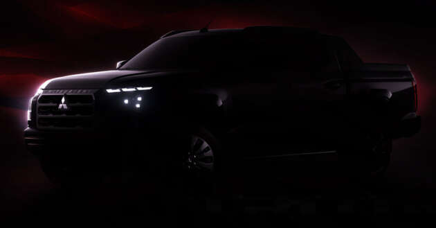 2023 Mitsubishi Triton teased – all-new pick-up debuts in Thailand on July 26; Beast Mode design concept
