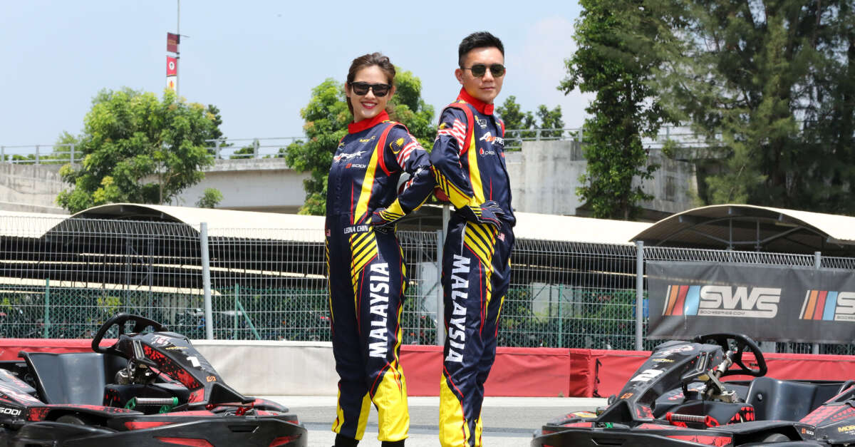 Sodi 世界系列赛马来西亚卡丁车冠军 Jason Siew 和 Leona Chin 前往斯洛伐克参加国际决赛