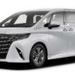 Toyota Alphard 2.4T Exec Lounge, Vellfire 2.5L 2023 dibuka untuk tempahan di M’sia, jangkaan dari RM438k