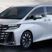 Toyota Alphard 2.4T Exec Lounge, Vellfire 2.5L 2023 dibuka untuk tempahan di M’sia, jangkaan dari RM438k