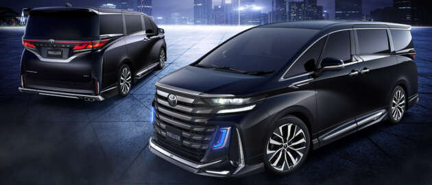 2023 Toyota Alphard and Vellfire get range of GR and Modellista bodykits, parts and accessories in Japan