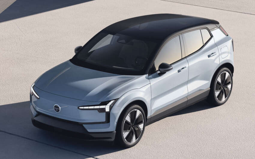 2023 Volvo EX30 debuts – EV SUV with up to 422 hp, 480 km range, LFP/NMC battery, RWD/AWD options 1622748