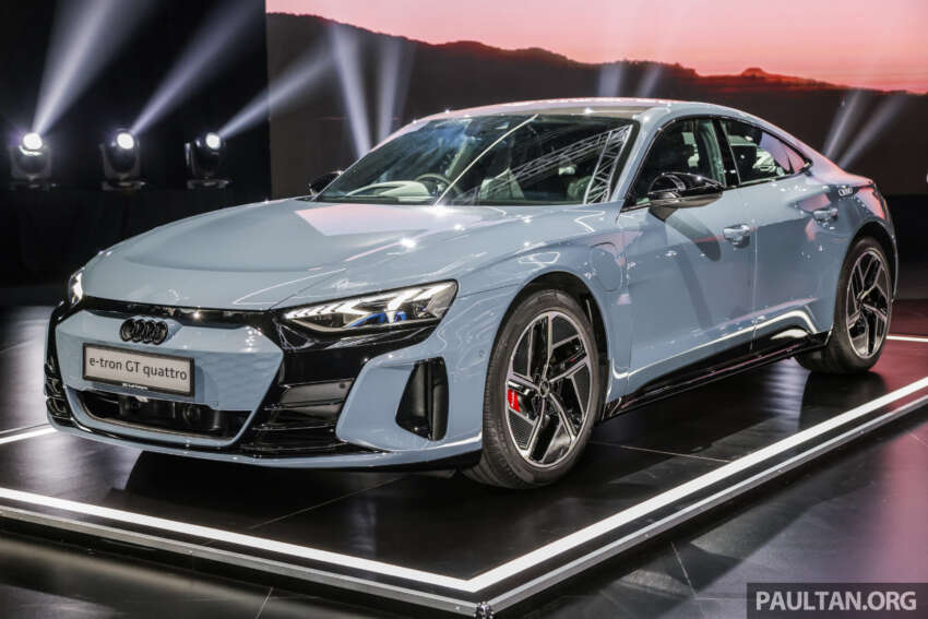 Audi e-tron GT 2023 dilancar di M’sia – jarak gerak EV cecah 458 km, 646 PS; 0-100km/j 3.1s; dari RM588k 1627712