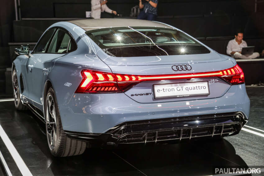 Audi e-tron GT 2023 dilancar di M’sia – jarak gerak EV cecah 458 km, 646 PS; 0-100km/j 3.1s; dari RM588k 1627715