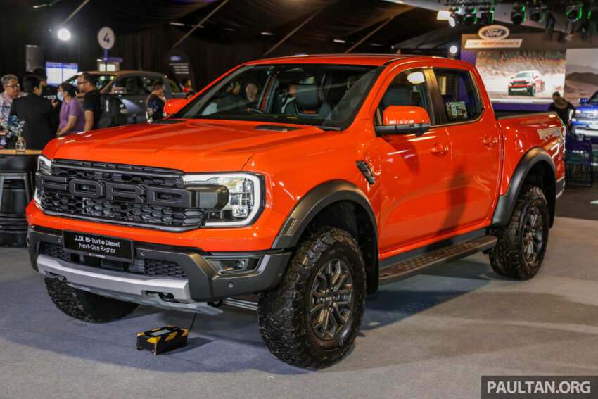 2023 Ford Ranger Raptor 2.0L Bi-Turbo diesel variant launched in Malaysia; 210 PS/500 Nm, RM249k OTR 1623454