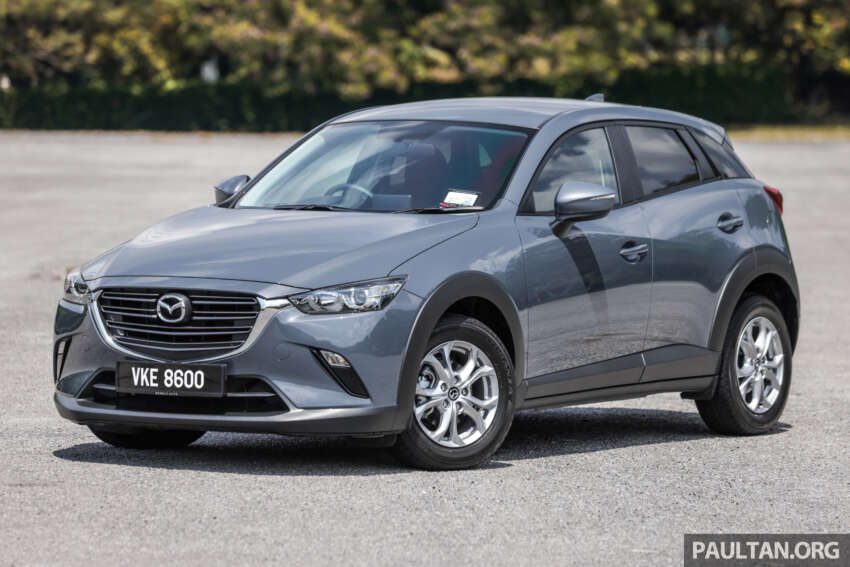 2023 Mazda CX-3 1.5L Core in Malaysia – entry-level variant with 114 hp, 149 Nm; CBU Thailand; fr RM108k 1632890