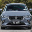 2023 Mazda CX-3 1.5L Core in Malaysia – entry-level variant with 114 hp, 149 Nm; CBU Thailand; fr RM108k
