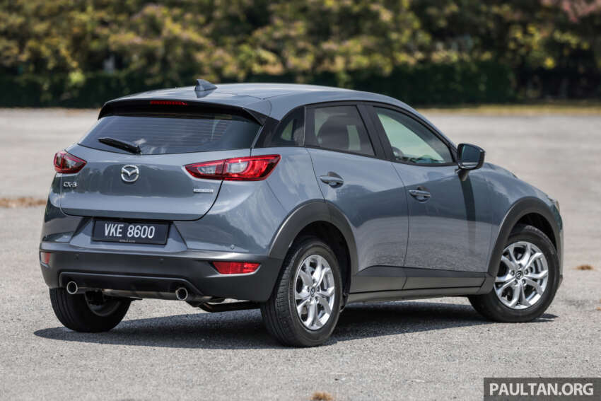 2023 Mazda CX-3 1.5L Core in Malaysia – entry-level variant with 114 hp, 149 Nm; CBU Thailand; fr RM108k 1632894