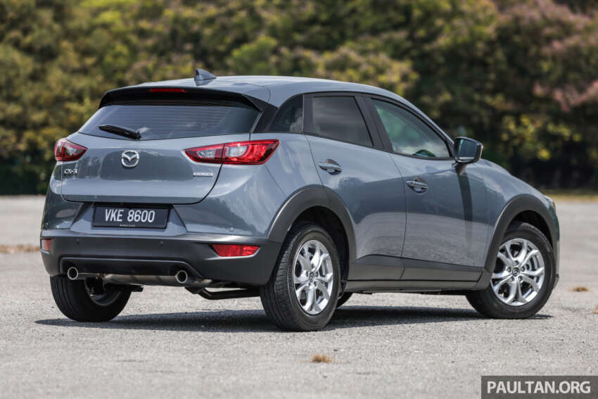 2023 Mazda CX-3 1.5L Core in Malaysia – entry-level variant with 114 hp, 149 Nm; CBU Thailand; fr RM108k 1632895