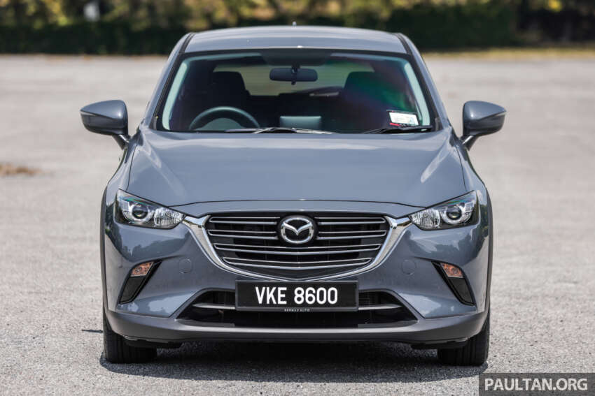 2023 Mazda CX-3 1.5L Core in Malaysia – entry-level variant with 114 hp, 149 Nm; CBU Thailand; fr RM108k 1632898
