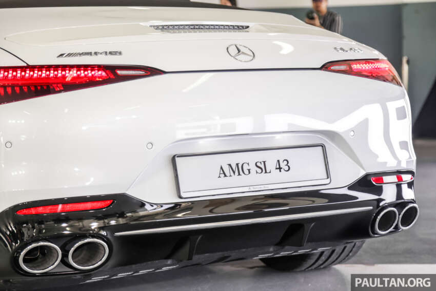 Mercedes-AMG SL43 dipertonton di M’sia — roadster 381 PS; 0-100 km/j dalam 4.9 saat; anggaran RM1 juta 1626862