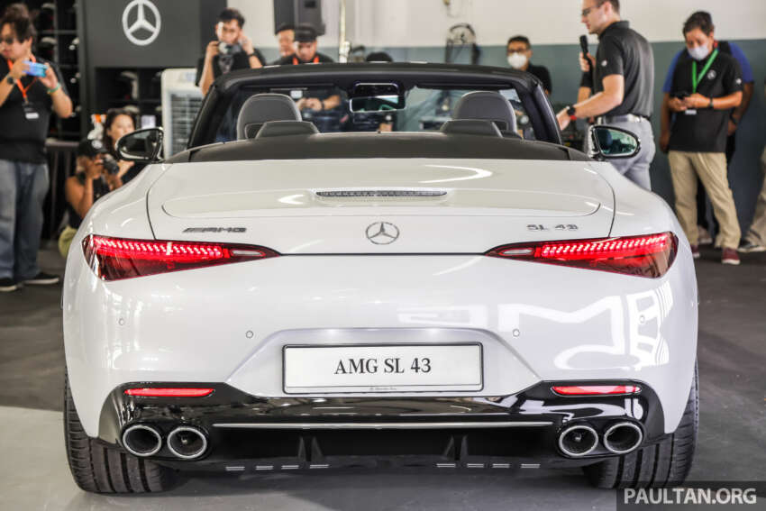 Mercedes-AMG SL43 dipertonton di M’sia — roadster 381 PS; 0-100 km/j dalam 4.9 saat; anggaran RM1 juta 1626844
