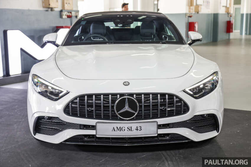 Mercedes-AMG SL43 dipertonton di M’sia — roadster 381 PS; 0-100 km/j dalam 4.9 saat; anggaran RM1 juta 1626845