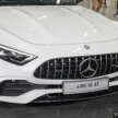 Mercedes-AMG SL43 dipertonton di M’sia — roadster 381 PS; 0-100 km/j dalam 4.9 saat; anggaran RM1 juta