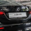 Mercedes-Benz A250 4Matic AMG Line Sedan 2023 diumum harga rasmi RM263,888 untuk Malaysia