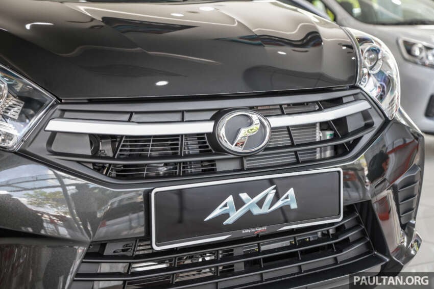 Perodua Axia E diperkenalkan semula — generasi pertama, 1.0 liter 67 hp/91 Nm manual; harga RM22k 1627195