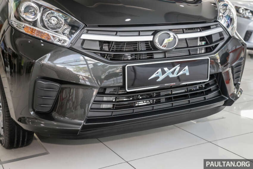 Perodua Axia E diperkenalkan semula — generasi pertama, 1.0 liter 67 hp/91 Nm manual; harga RM22k 1627196