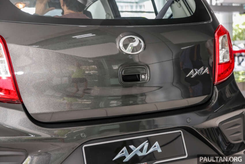 Perodua Axia E diperkenalkan semula — generasi pertama, 1.0 liter 67 hp/91 Nm manual; harga RM22k 1627208