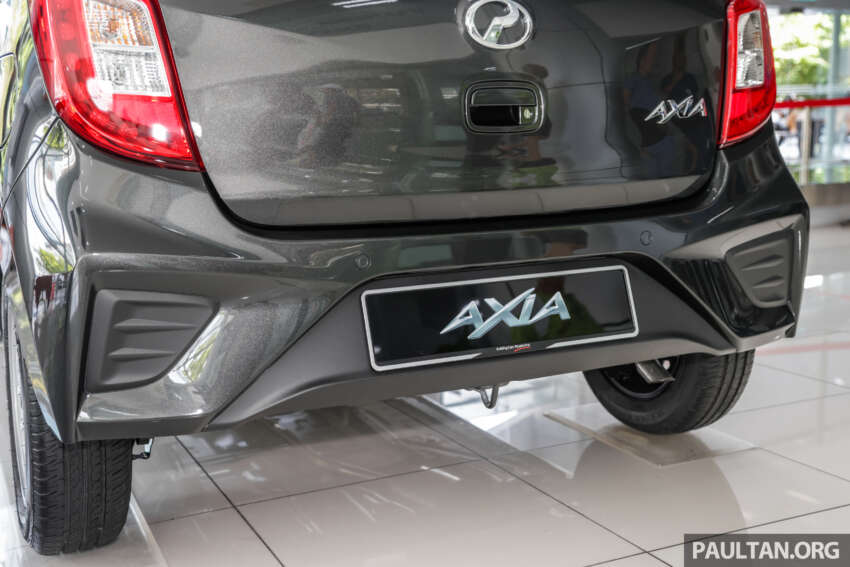 2023 Perodua Axia E launched, cheapest car in Msia at RM22k, RM300/month – old 2017 bumper, still no VSC 1627153