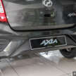 Perodua Axia E diperkenalkan semula — generasi pertama, 1.0 liter 67 hp/91 Nm manual; harga RM22k