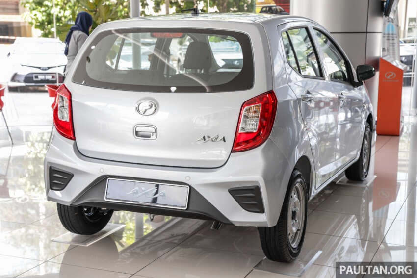 Perodua Axia E diperkenalkan semula — generasi pertama, 1.0 liter 67 hp/91 Nm manual; harga RM22k 1627216