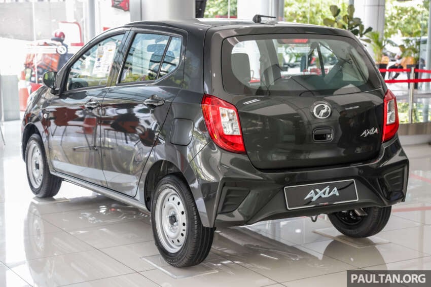 Perodua Axia E diperkenalkan semula — generasi pertama, 1.0 liter 67 hp/91 Nm manual; harga RM22k 1627185