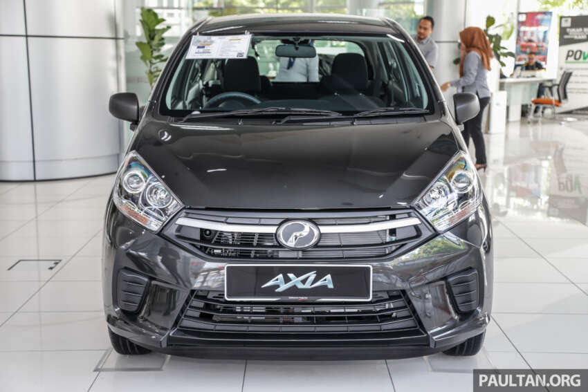 Perodua Axia E diperkenalkan semula — generasi pertama, 1.0 liter 67 hp/91 Nm manual; harga RM22k 1627186