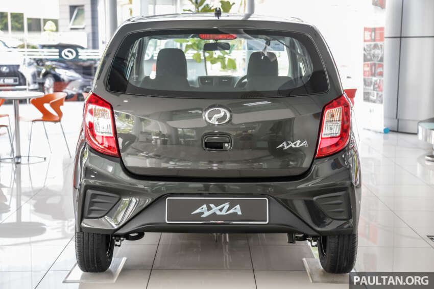2023 Perodua Axia E launched, cheapest car in Msia at RM22k, RM300/month – old 2017 bumper, still no VSC 1627135