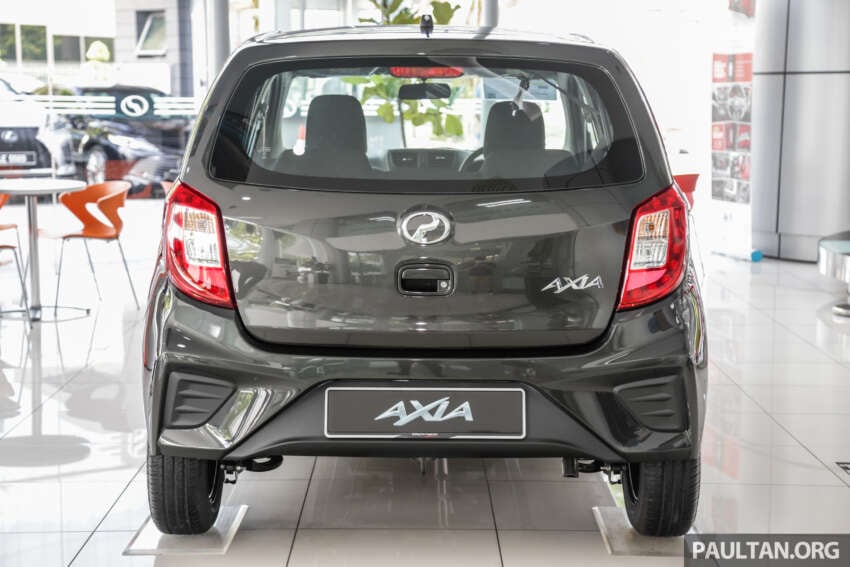 Perodua Axia E diperkenalkan semula — generasi pertama, 1.0 liter 67 hp/91 Nm manual; harga RM22k 1627187