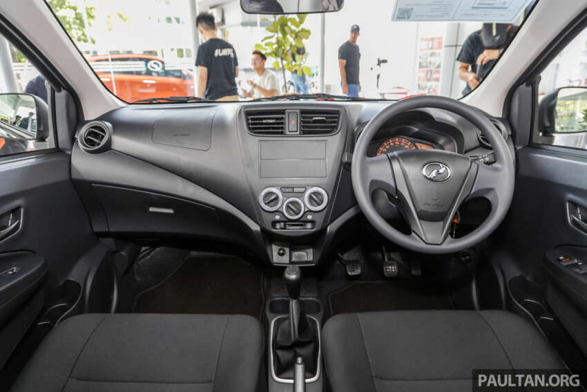 Perodua Axia E diperkenalkan semula — generasi pertama, 1.0 liter 67 hp/91 Nm manual; harga RM22k 1627220