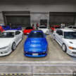 <em>Initial D</em> replica cars on display at Tokyo Auto Salon Kuala Lumpur 2023 – Panda Trueno, RedSuns RX-7s