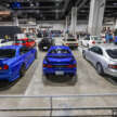 <em>Initial D</em> replica cars on display at Tokyo Auto Salon Kuala Lumpur 2023 – Panda Trueno, RedSuns RX-7s