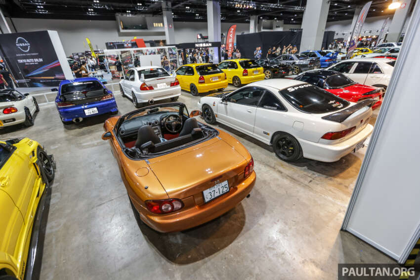 <em>Initial D</em> replica cars on display at Tokyo Auto Salon Kuala Lumpur 2023 – Panda Trueno, RedSuns RX-7s 1624310