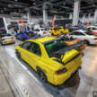 <em>Initial D</em> replica cars on display at Tokyo Auto Salon Kuala Lumpur 2023 – Panda Trueno, RedSuns RX-7s