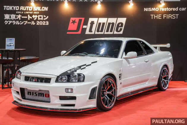 Nissan Skyline GT-R J-Tune – R34 specially restored by Nismo for Tunku Panglima Johor;  there is only one kind of it