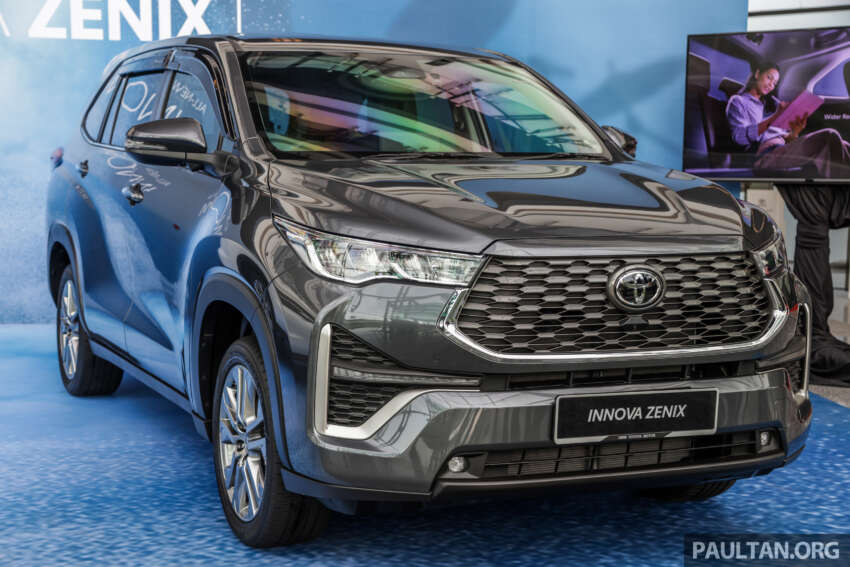 2023 Toyota Innova Zenix launched in Malaysia – 2.0V, Hybrid; 7/8 seat MPV with SUV looks; RM165k-RM202k 1629787