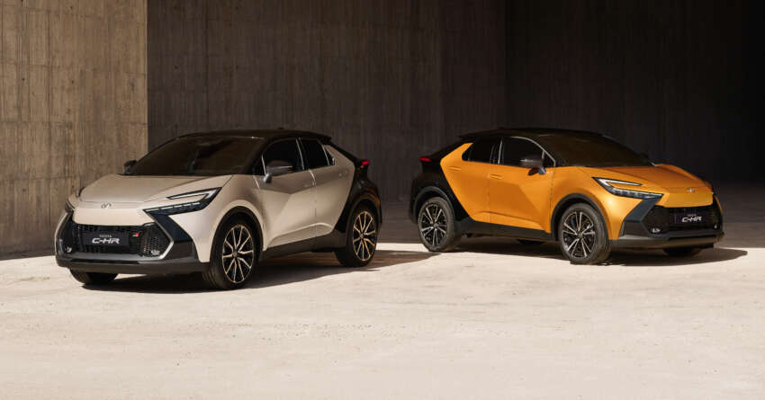 2024 Toyota C-HR – 2nd-gen compact crossover has even bolder styling; 1.8L and 2.0L hybrid, 2.0L PHEV 1633191