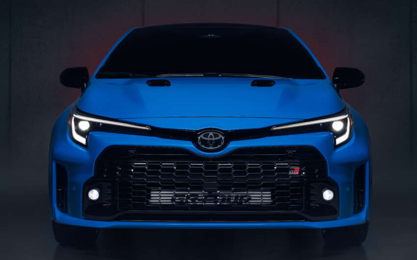 2024 Toyota GR Corolla Circuit Edition makes a return in the US – Blue Flame colour; aero, chassis tweaks 1632044