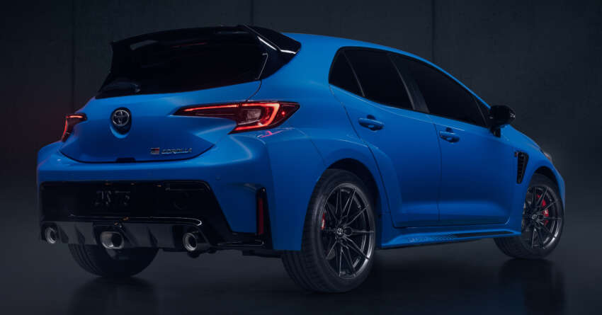 2024 Toyota GR Corolla Circuit Edition makes a return in the US – Blue Flame colour; aero, chassis tweaks 1632046